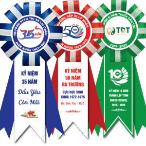 Hoa cài áo Đại Biểu